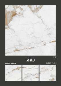 Azulejo de porcelana con acabado liso y brillante, formato 24x24, diseñado para proporcionar una reflexión limpia, textura uniforme y una continuidad elegante en el suelo. - Product Image 4