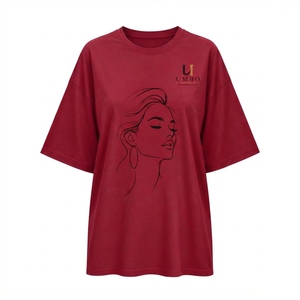Camiseta Oversize de Diseño para Mujer, Ropa de Moda de Alta Calidad para Uso Diario con Logotipo Personalizado, Fabricación Directa de Fábrica - Product Image 5