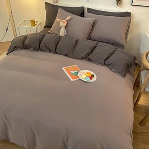 Juegos de Sábanas y Fundas de Almohada de Lujo, Juegos de Ropa de Cama de Cuatro Piezas, Juegos de Fundas de Edredón - Product Image 3