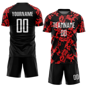 Kit d'uniformes de football par sublimation en gros – Maillot et pantalon de football réversibles – Ensemble d'uniformes de football de qualité supérieure pour l'extérieur - Product Image 4