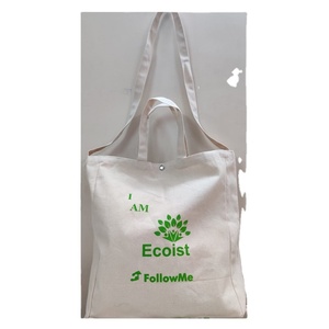 Bolsa de Mano Cruzada de Lona de Algodón de Alta Calidad para Mujer, con Logotipo Personalizado, Bolsa de Compras Reutilizable, Regalo, Venta al por Mayor - Product Image 4