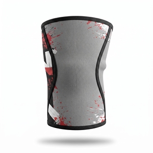 Genouillères de protection professionnelles antidérapantes en néoprène 10mm/13mm pour haltérophilie et powerlifting, avec motif anime et sublimation - Product Image 6