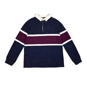 Chemise à manches longues pour homme en jersey tricoté 100% coton respirant, design uni décontracté, col blanc, boutons sur le devant - Product Image 4