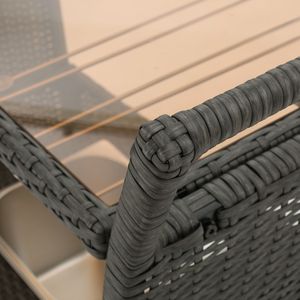 Soluzione di stoccaggio pratica carrello Bar PE KD per la casa o l'ufficio - Product Image 4