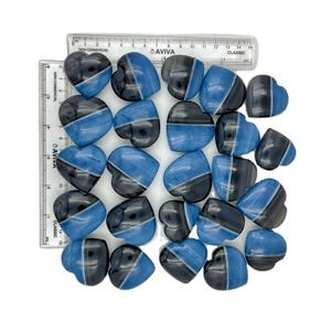 Opale bleue naturelle, cœur gravé, cristal poli, pierre de guérison, Reiki, méditation, cadeau, décoration, ange, Feng Shui, Chakralume, vente en gros - Product Image 3
