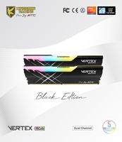 Mémoire de bureau KINGSMAN GAMING RGB DDR5 16GBX2 6000MHz pour PC de jeu en stock