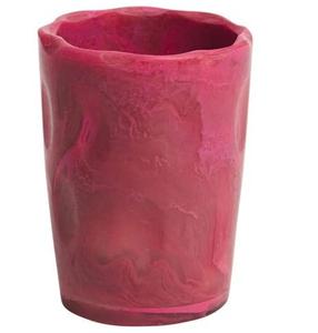 Gobelet en résine rouge fait main, couleur unie, design moderne, jetable, compatible lave-vaisselle, pour enfants, fêtes, usage domestique - Product Image 3