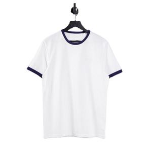 Camiseta de Verano Nueva, de Algodón 100%, Corte Ajustado, Personalizada para Hombre, con Patrón de Letras Vintage, Tejida, Ecológica y Transpirable, Hecha en BD - Product Image 1