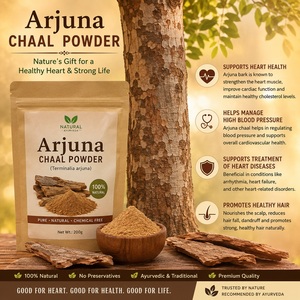 Polvo de Arjuna Chaal para el Tratamiento del Cabello, Polvo de Corteza Natural para el Cuidado del Cuero Cabelludo de Uso Diario, Valor Medicinal para la Curación de la Hipertensión Arterial - Product Image 5