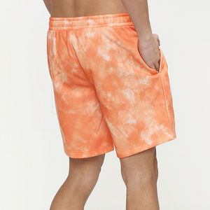 Shorts décontractés pour hommes, couleur unie, tendance, vente en gros, OEM, shorts de sport tie-dye, grande qualité, avec logo personnalisé - Product Image 3