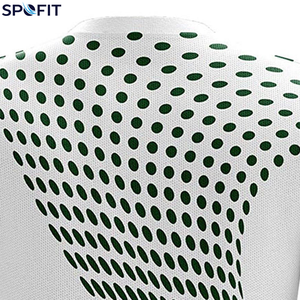 Maillot de football unisexe personnalisé, 100% polyester, antibactérien, séchage rapide, respirant, nom et numéro d'équipe personnalisés - Product Image 6