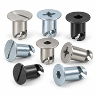 Flush Head Quarter Turn Stud Slotted Phillips Hex Socket Quick Access Panel Fastener Custom OEM