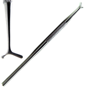 Pulidor de amalgama de bola 34, instrumento dental de relleno de un solo extremo, herramienta quirúrgica manual para odontología restauradora clínica - Product Image 3