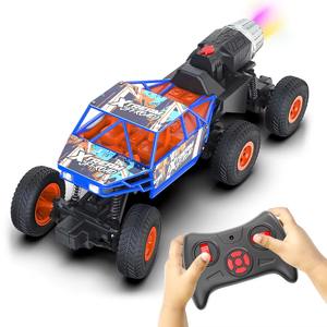 Voiture télécommandée Mirana Mega Ranger 6WD 4x4 pour enfants, monster truck tout-terrain haute vitesse, ATV télécommandé avec échappement de fumée - Product Image 1