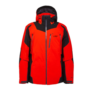 Men Olive <b>Green</b> Waterproof <b>Ski</b> <b>Jacket</b> With Hood Synthetic Insulation Zipper Closure - Product Image 5