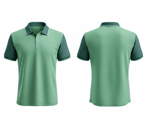 เสื้อโปโลผู้ชายสุดเท่ – รับผลิตเสื้อผ้ากีฬาพร้อมสกรีนโลโก้ตามสั่ง ผู้ผลิตและจำหน่าย งานเย็บทนทาน สำหรับผู้ชาย ผู้หญิง และวัยรุ่น แห้งเร็ว - Product Image 3