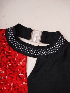 ชุดเต้นรำสำหรับเด็กผู้หญิงชุดเต้นรำ4-14ชิ้นชุดเล่นสเก็ตกลางแจ้งชุดเต้นรำ - Product Image 3