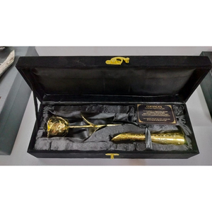 Rosa Real Bañada en Oro de 24k Hecha a Mano, Flor Eterna Preservada con Caja de Regalo de Lujo, Regalo Romántico para Aniversario o Día de San Valentín - Product Image 3
