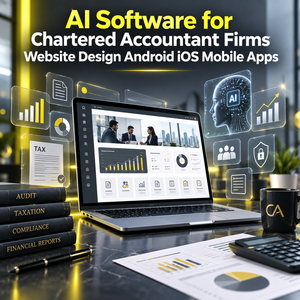 ซอฟต์แวร์ AI สำหรับออกแบบเว็บไซต์สำหรับบริษัทที่สอบได้รับการรับรองเป็นผู้รับอนุญาตบัญชี แอปพลิเคชันมือถือ Android iOS ซอฟต์แวร์ AI ERP CRM ซอฟต์แวร์ WordPress Shopify - Product Image 3