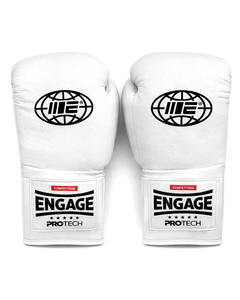 Guantes de Boxeo Engage Brand con Cordones para Entrenamiento Profesional, Sparring y Ejercicios con Saco de Boxeo, Diseño Duradero en Cuero PU - Product Image 4