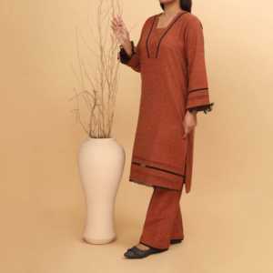 ชุดเสื้อผ้าสักหลาดสำหรับผู้หญิง2ชิ้นผ้าสักหลาดผสมกันมีสไตล์และ PW4128-Comfortable - Product Image 2