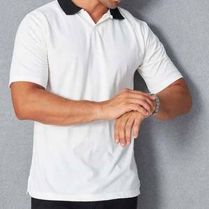 Polo d'été pour homme respirant en coton 100% couleur verte - Product Image 6