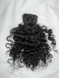 Raw Virgin Indian <b>Curly</b> <b>Bundles</b> in Smaller and Longer Lengths 100 Gram Machine Double Weft - Product Image 3