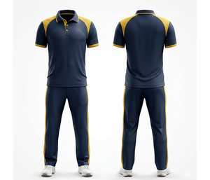 Custom Made <b>Cricket</b> Team Wear Supplier from Pakistan | Men Women Youth <b>Cricket</b> Wears Polo Shirt and Trouser Full Team - Product Image 1