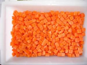 Cubos de Zanahoria Congelados IQF, Vegetales Congelados Premium para Procesamiento de Alimentos - Product Image 4