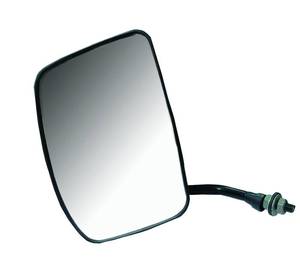 Espejo Retrovisor Rectangular Universal de Alta Resistencia para Motocicleta, Espejo Lateral de Vidrio Convexo Negro para Auto Rickshaw Tuk Tuk - Product Image 1