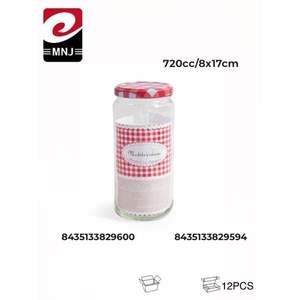 Botella de Vidrio de 12U y 720cc, 100% Hecha a Mano, para Uso Diario - Product Image 3