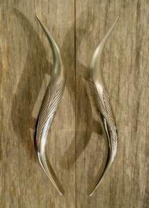 Modern Gold Black <b>Pull</b> Cupboard <b>Drawer</b> Furniture Hardware Kitchen Cabinet Cupboard Door Handle - Product Image 5