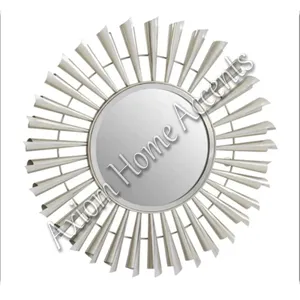 Espejo de Pared Rectangular Grande y Moderno con Marco Metálico Vintage para Decoración Elegante de Oficina y Hogar, Axiom Accents - Product Image 5