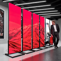 Écran d'affichage LED publicitaire numérique pliable d'intérieur Transtech COB P1.5 pour événements et expositions