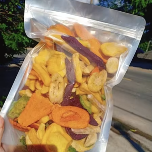 Fruta Seca Mixta de Vietnam, Rodajas de Frutas Tropicales, Ingrediente para Repostería, Uso Comercial, Paquete Familiar de 500g - Product Image 1