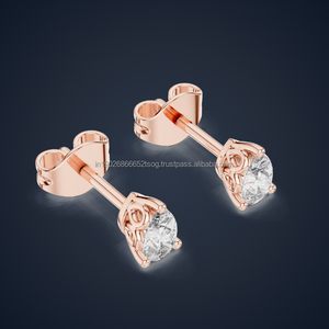 Twist Aura 14K Moissanite/Cubic Zirconia/ CVD Lab cultivé 14K/18K/22K/925 Bagues en argent bagues personnalisées pour la Saint-Valentin - Product Image 1