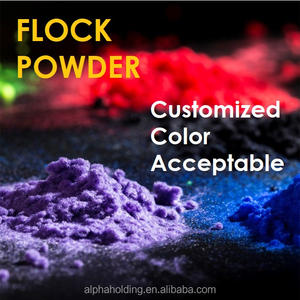 Flocage électrostatique sur mesure en polyester 1.0D-3.0D & 0.4mm-1.2mm, couleur personnalisée, poudre de flocage, fibres de flocage, flocages EGP - Product Image 3