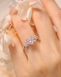 Anillos de Diamantes Redondos de Corte Brillante IGI de Primera Calidad, Creados en Laboratorio, en Oro Sólido de 14K y 18K para Mujer, Joyería Fina para Compromiso y Boda - Product Image 2