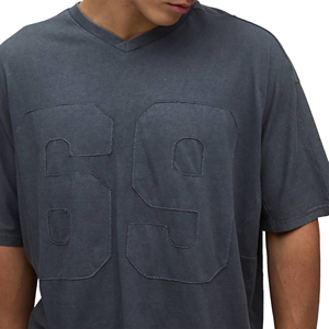 Men's Summer Cotton Knitted Solid Beachwear Outfit Casual <b>T</b> <b>Shirt</b> and Shorts Set Lightweight Breathable Street Fashion Clothing - Product Image 5