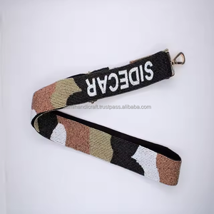 2023 Latest Design Beaded Straps Handmade Beaded <b>Belts</b> for Collage <b>Girls</b> Custom Length Made of Rhinestone - Product Image 1