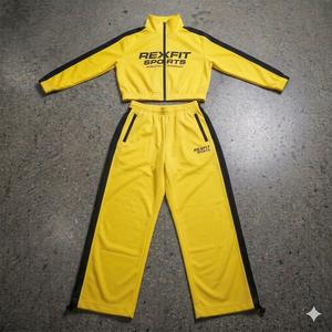 Rexfit Sports Best 2025 Custom Reflective Men Jogger Set Windbreaker Jacket and Pants Wholesale OEM <b>Wind</b> <b>Breaker</b> Suit For Men - Product Image 1