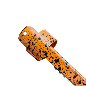 Orange Speckled Professional Barber Finger <b>Ring</b> Razor High Quality Stainless Steel Blade Hair Cutting Texturizing Styling Tool - Product Image 3