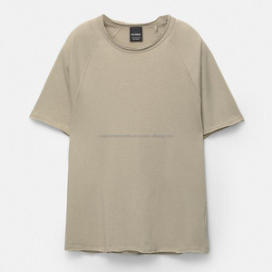 Camiseta de algodón estampada con logo de cuello redondo de gran tamaño estilo Hip Hop Vintage para hombre de nuevo diseñador - Product Image 4