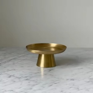 Contemporary Metal Cake Stand Cake Display Plate Dessert Serving Tray Wedding Table Decoration Elegant Style - Product Image 5