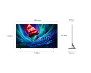 Téléviseur intelligent 4K Vision AI 115 Micro RGB R95H 75 85 - Product Image 1