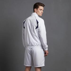 ชุดวินด์เบรกเกอร์คุณภาพสูงแบบสั่งทำพิเศษสำหรับผู้ชาย เสื้อฮู้ดดี้ติดกระดุมด้านข้าง ชุดเซ็ตเสื้อแจ็คเก็ตวินด์เบรกเกอร์ไนลอนแบบมีซิปและกางเกงขาสั้น - Product Image 2