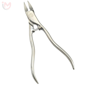 Pince à cuticules professionnelle en acier inoxydable à double ressort, coupe-peaux mortes, outil de pédicure et de manucure OEM - Product Image 2