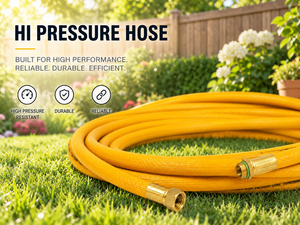 Tuyau haute pression en PVC 10 mm ID 16 mm OD, rouleau de 100 m, tube flexible pour transfert d'eau industriel, commande en gros disponible - Product Image 1