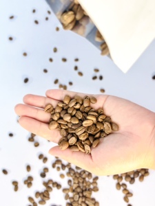 [ราคาสุดคุ้ม] เมล็ดกาแฟอาราบิก้า-โรบัสต้าคั่วบดผสมสูตรเฉพาะ ระดับการคั่วกลาง 500 กรัม/ถุง, 20 กิโลกรัม/ถุงกระสอบป่าน - Product Image 1