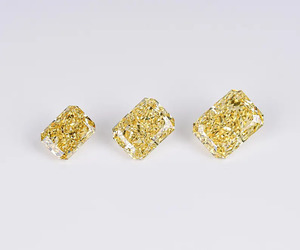 Diamante CVD Cultivado en Laboratorio, Corte Radiante, Color Amarillo Fantasía, Piedra Suelta Solitaria, Certificado IGI, para Joyería - Product Image 2